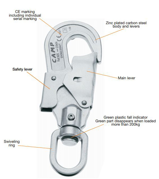 camp swivel haak 20mm